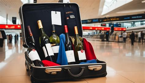 check bottle of wine in luggage|carrying wine in checked luggage.